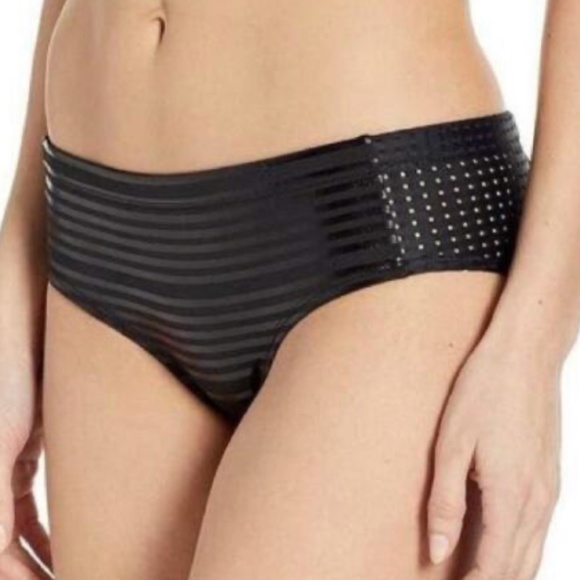 Nike Women’s Shine Stripe Bikini Bottom Swim - Picture 3 of 3